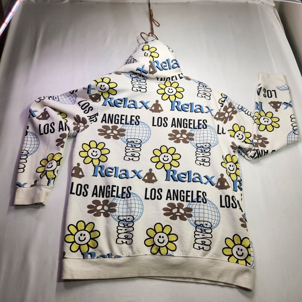 ⭐️ PacSun Vibrant Graphic Hoodie – Y2K Streetwear Essential Size Large - Picture 4 of 8